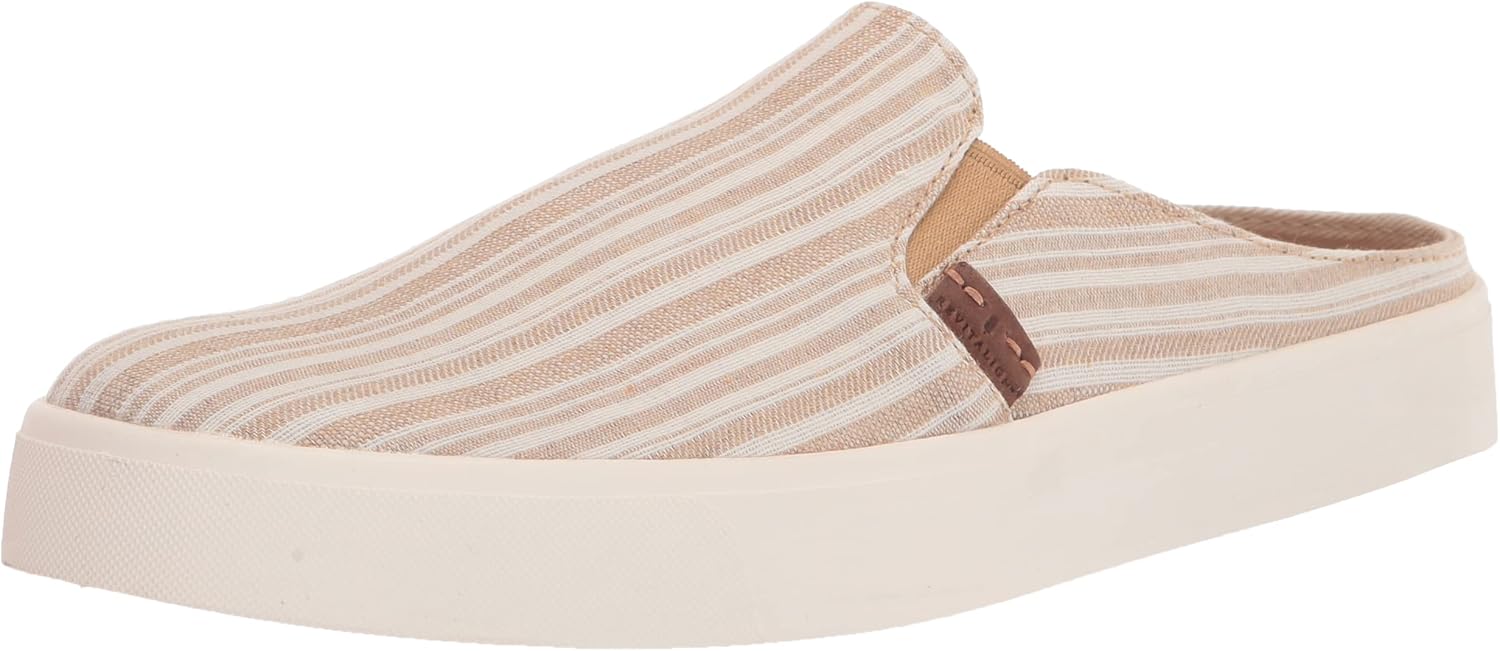 REVITALIGN Women's Esplanade Sneaker, Sand Stripe, 9