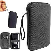Vista 1 de (TM) EVA, funda dura portátil con cierre para guardar y transportar calculadora. Funda para instrumentos Texas, calculadoras Nspire CX CAS, Casio