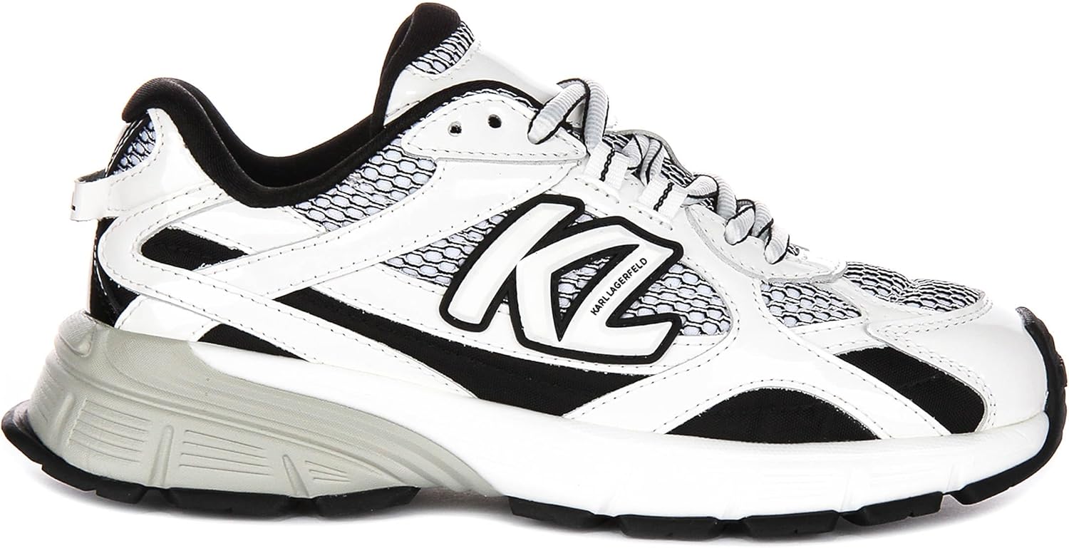 Karl Lagerfeld Orion Sidetrim Women's Mix Lo Logo Shiny Sneakers Trainers