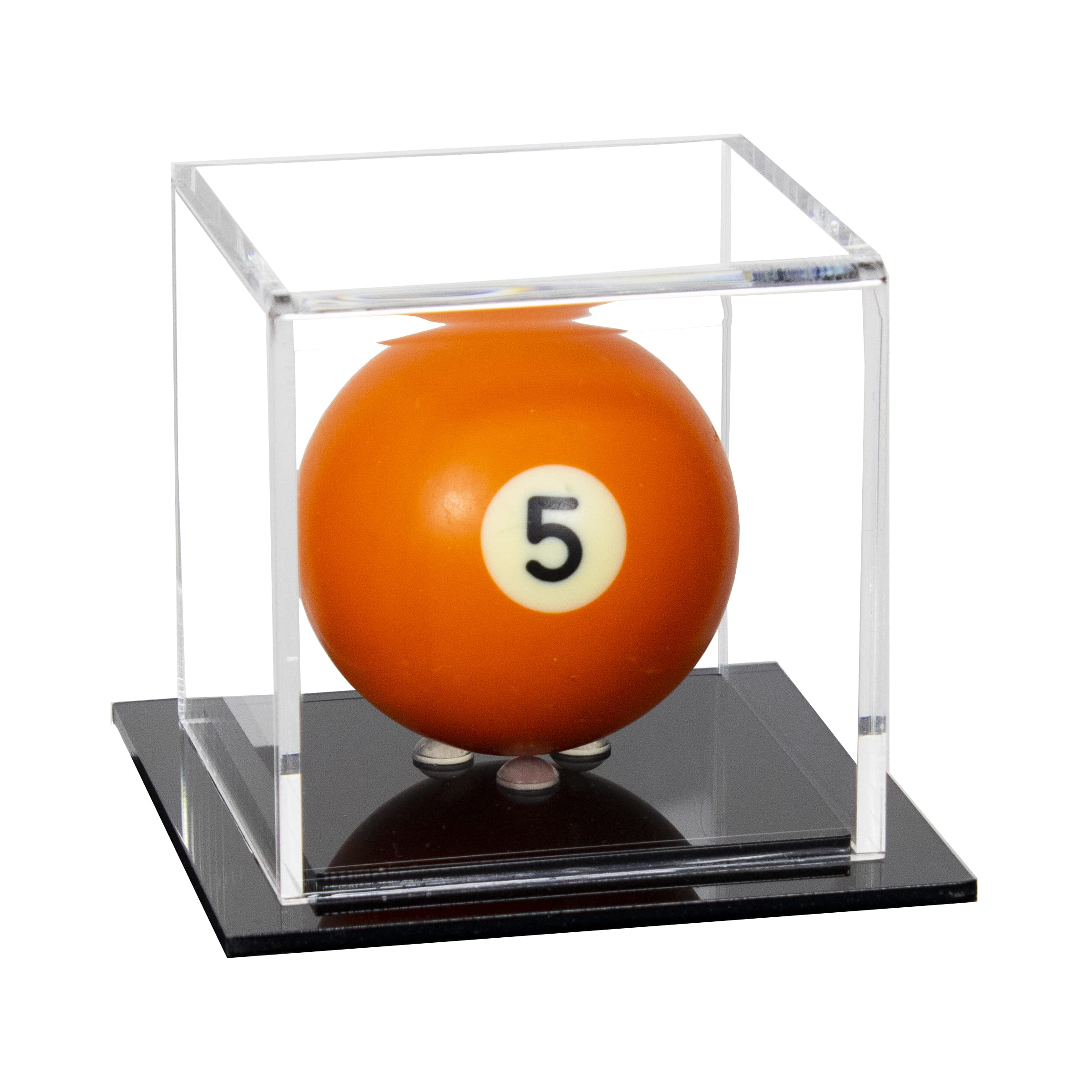 Clear Acrylic Pool Ball Display Case (B52/A046)