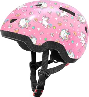 Mountalk Kids Toddler Bike Helmet Ages 1-8 Years CPSC ASTM Certified Adjustable Lightweight Skateboard Helmet Boys Girls