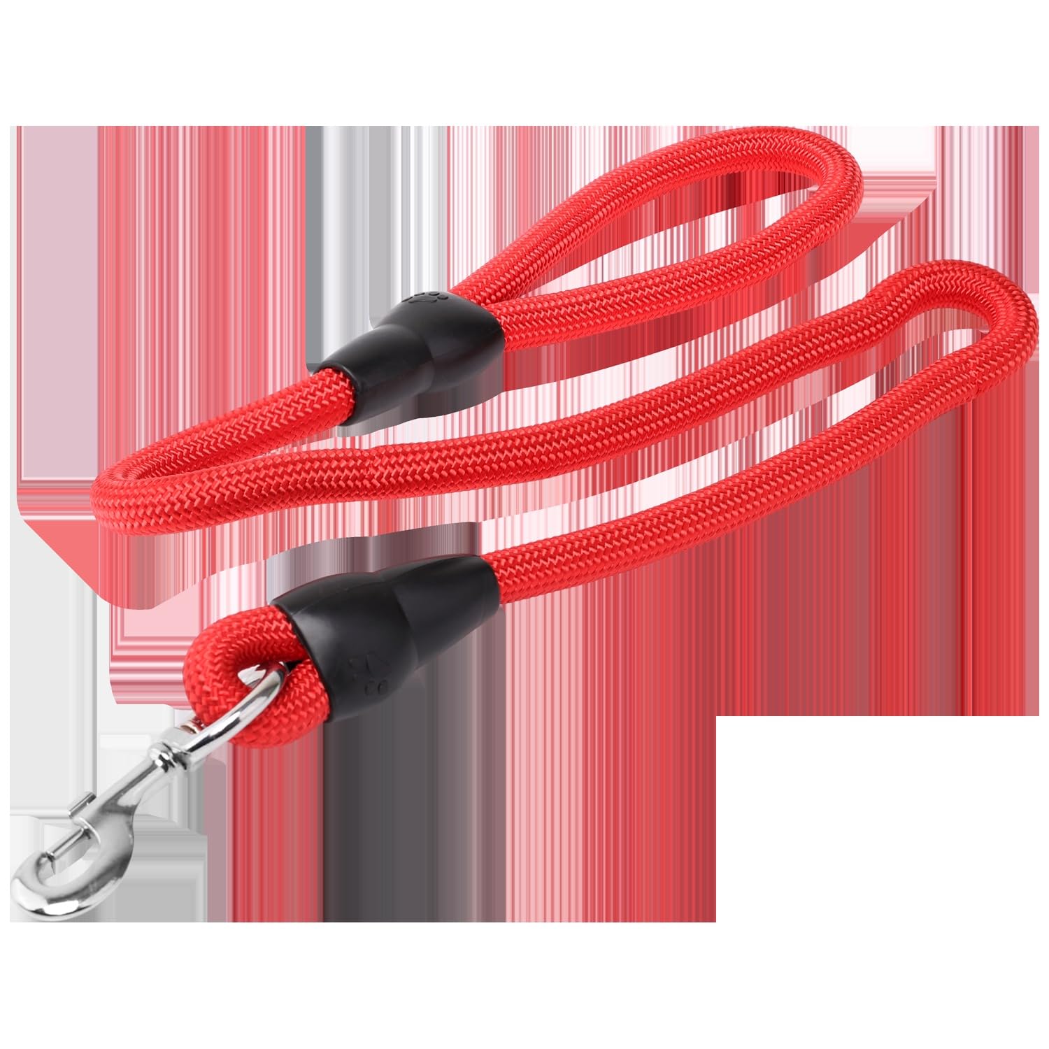 Strong and Adjustable Rope Dog Collar, Ideal for Walks and Training, Ensures Comfort and Safety.
