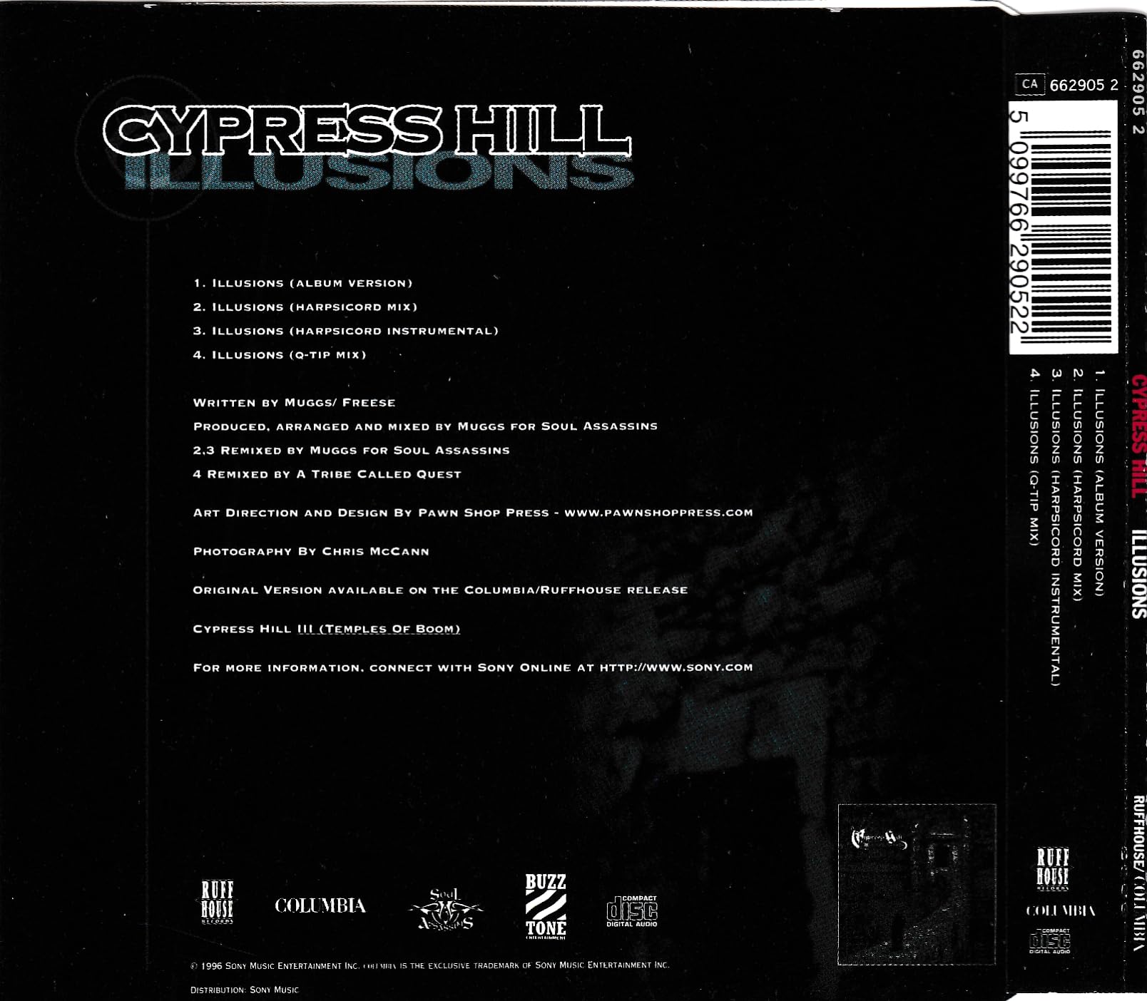 ☆ Cypress Hill - Illusions /USオリジナル　レコード Cypress Hill – Illusions – Vinyl (12