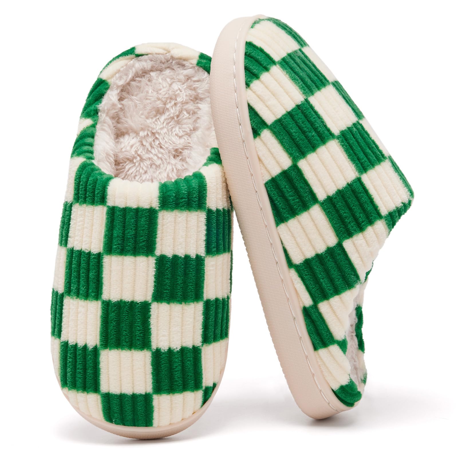 Kids Slippers for Boys and Girls Plush Lined Memory Foam Comfort Non-Slip Sole Warm Winter House Shoes for Toddlers & Big Kids Indoor/Outdoor Wear