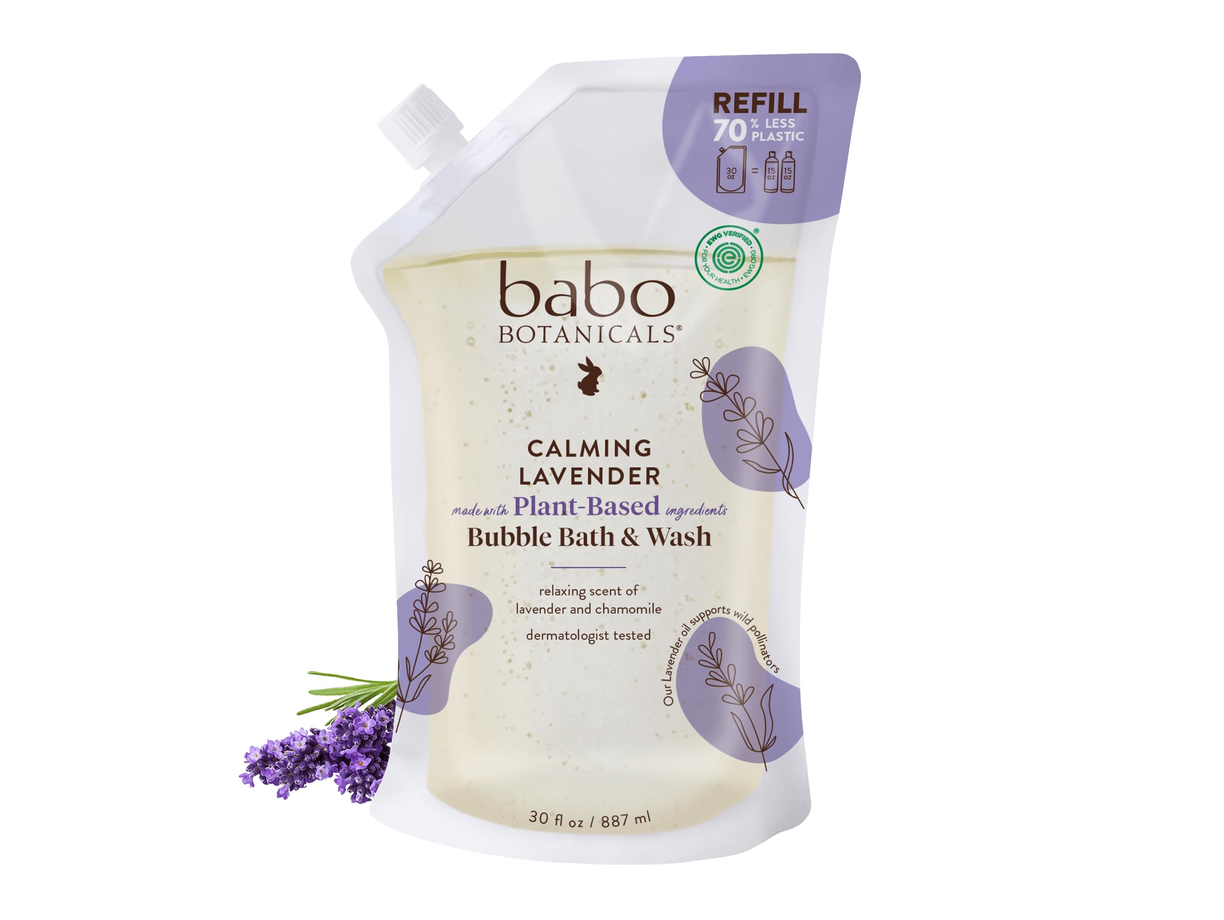 Babo Botanicals Calming Lavender 2-in-1