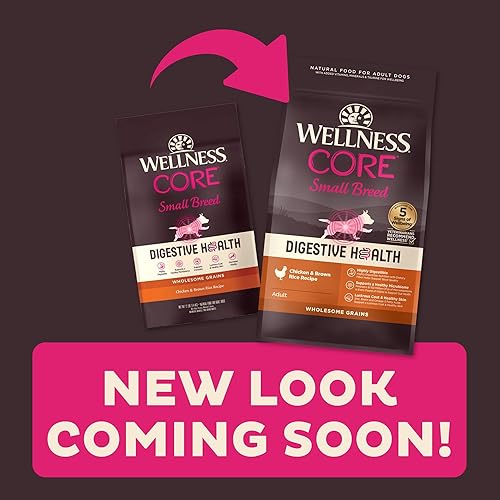 Miniatura 2 de Wellness CORE - Alimento seco para perros con granos saludables, altamente digerible, para perros con estómagos sensibles, fabricado en Estados