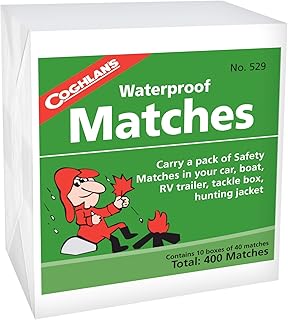 Coghlans Waterproof Matches 10 Pack