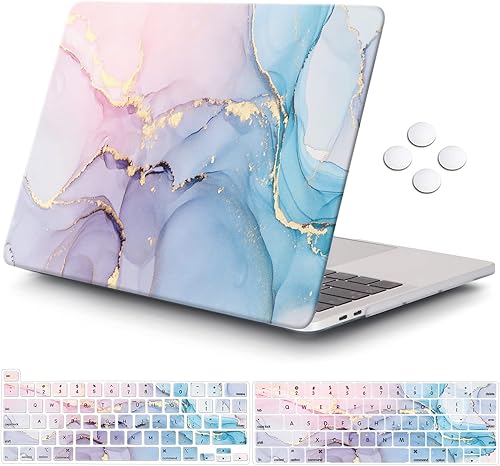 iCasso Funda compatible con MacBook Pro de 13 pulgadas 2022 2021 2020-2016 versión A2338M1A2251A2289A1706A1708, funda para laptop y cubierta de