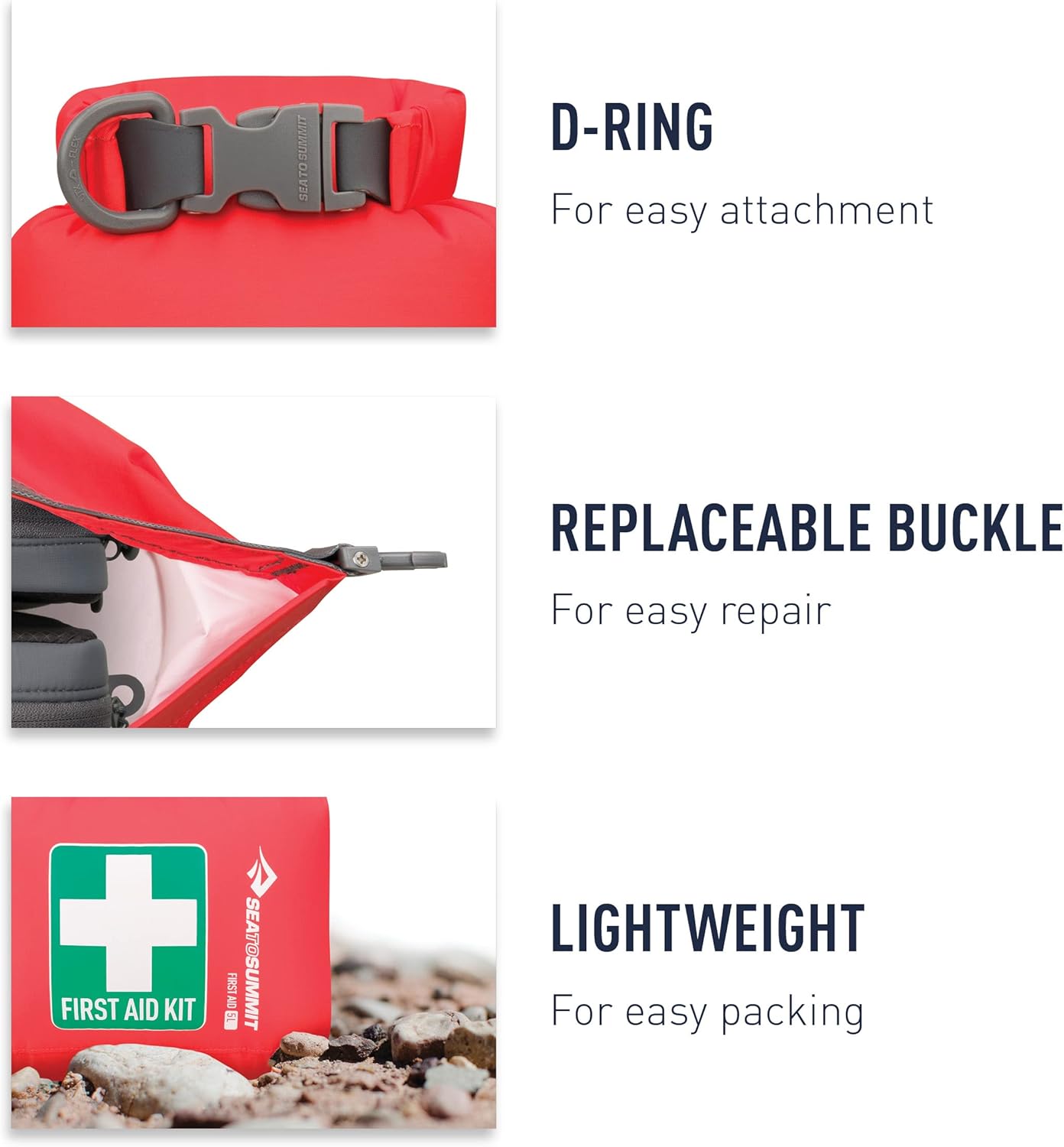 Sea to Summit View Dry Sack with First Aid Markings for Medical Supplies