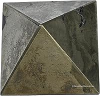Vista 426 de Amazing Gemstone Amethyst Pyramid Crystal Healing Stones - 2" Great Pyramid Figurine of Natural Stone Pyramid for Meditation, Reiki, Chakra
