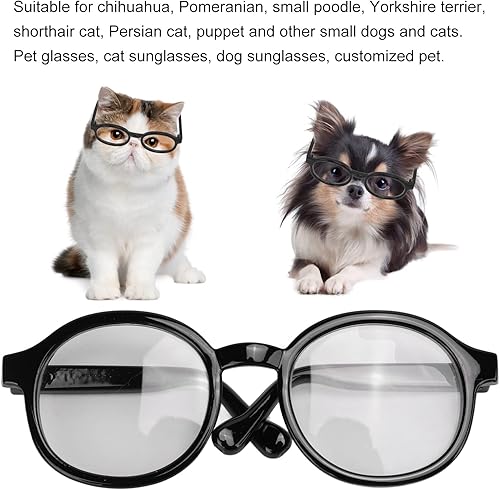 Miniatura 4 de Gafas de sol para gatos, gafas para mascotas elegantes para perro, gato, cosplay, fiesta, disfraces, accesorios para fotos
