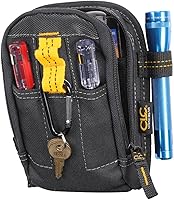 Vista 1 de CLC Custom Leathercraft 1504 Multi-Purpose Carry-All Tool Pouch, 9-Pocket,Black,Small