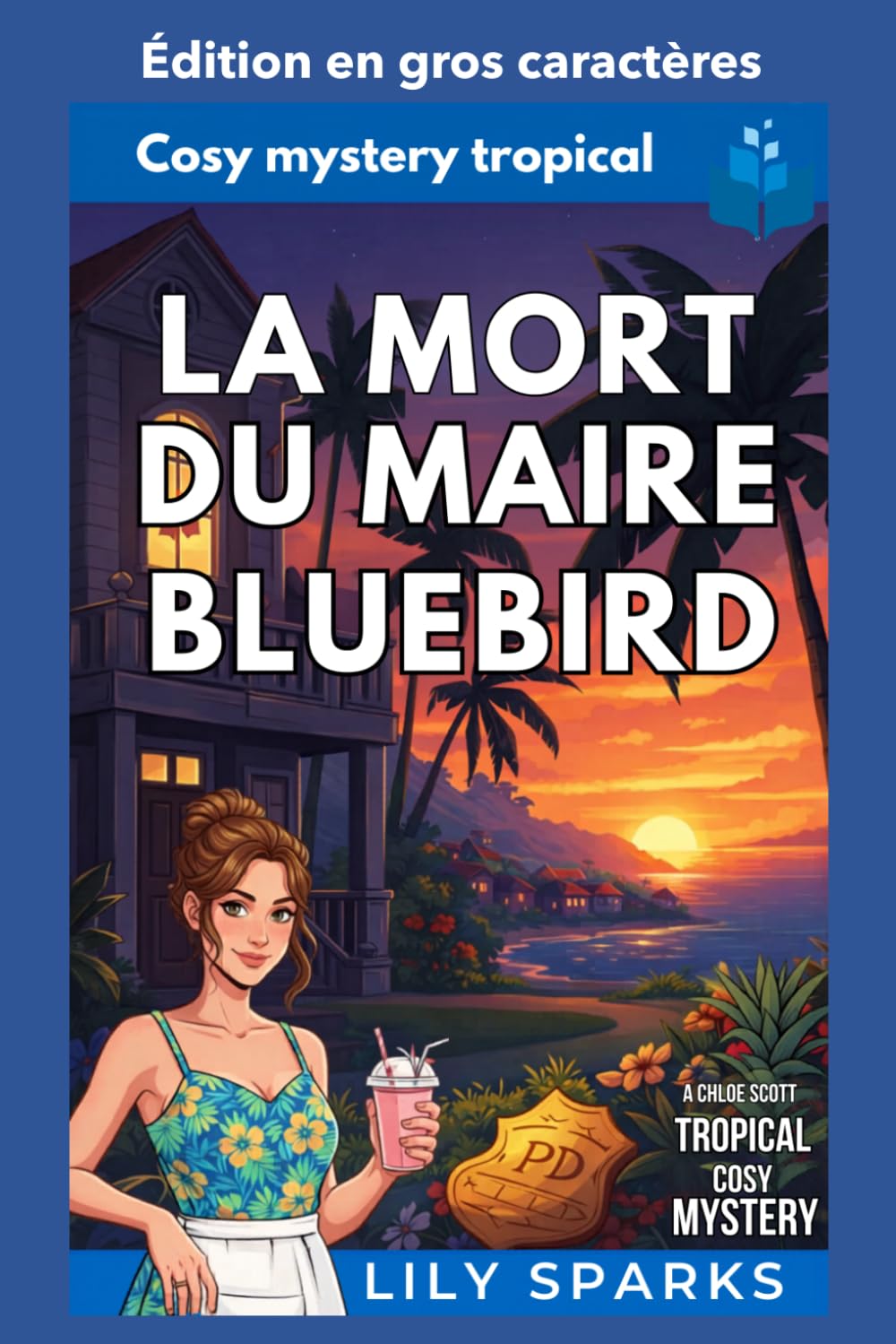 La Mort du maire Bluebird: Édition en gros caractères (Chloé Scott Mystère sous les Tropiques Édition en gros caractères)