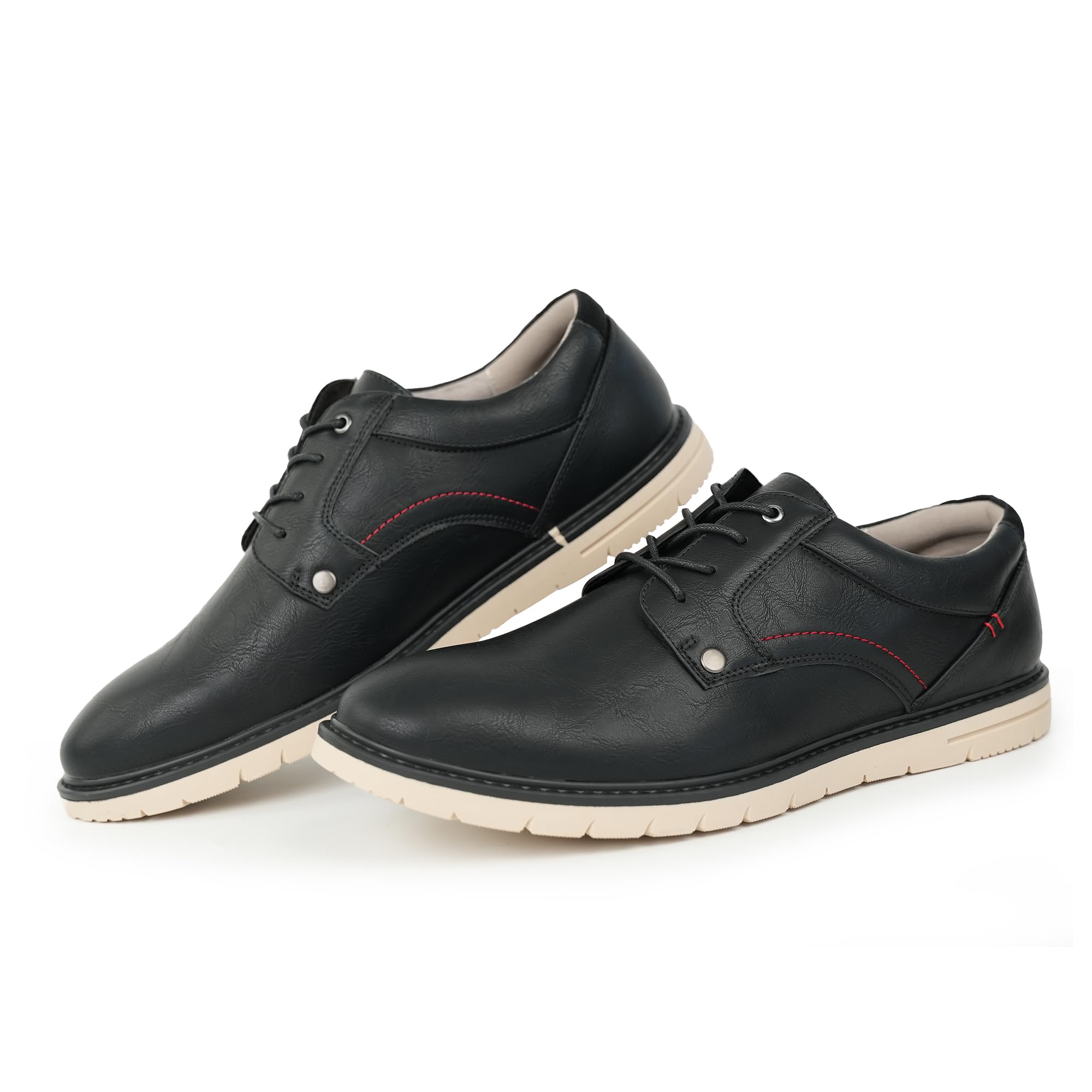 Hawkwell Zapatos Oxford Casuales de Tallas Grandes para Hombre, Zapatillas de Vestir Cómodas y de Negocios Tallas EU 45 46 47 48 49 50 51 52