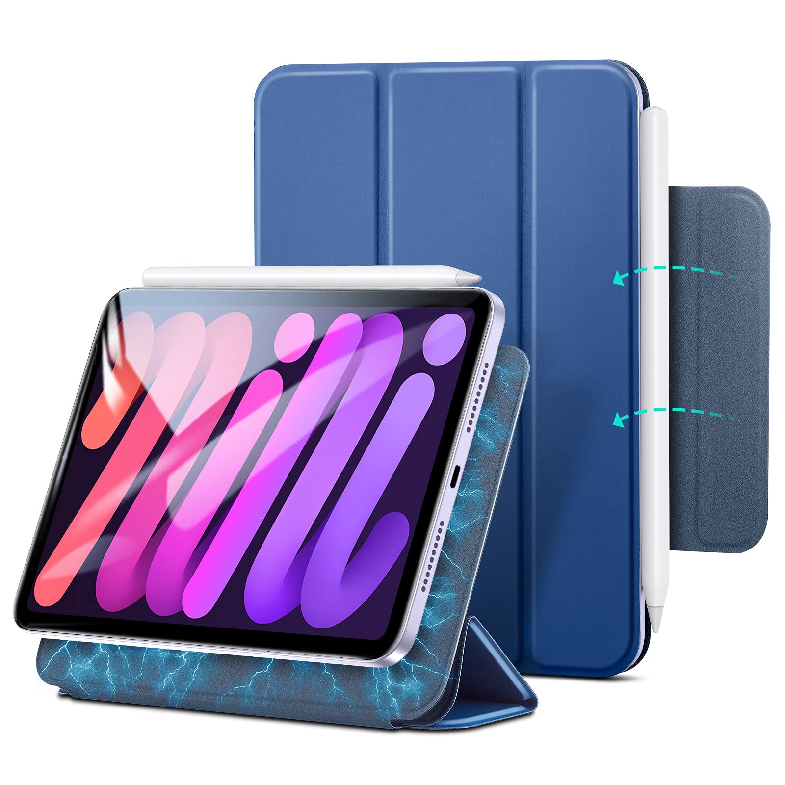 Amazon | ESR iPad mini6 ケース 2021 マグネットケース iPad mini6 