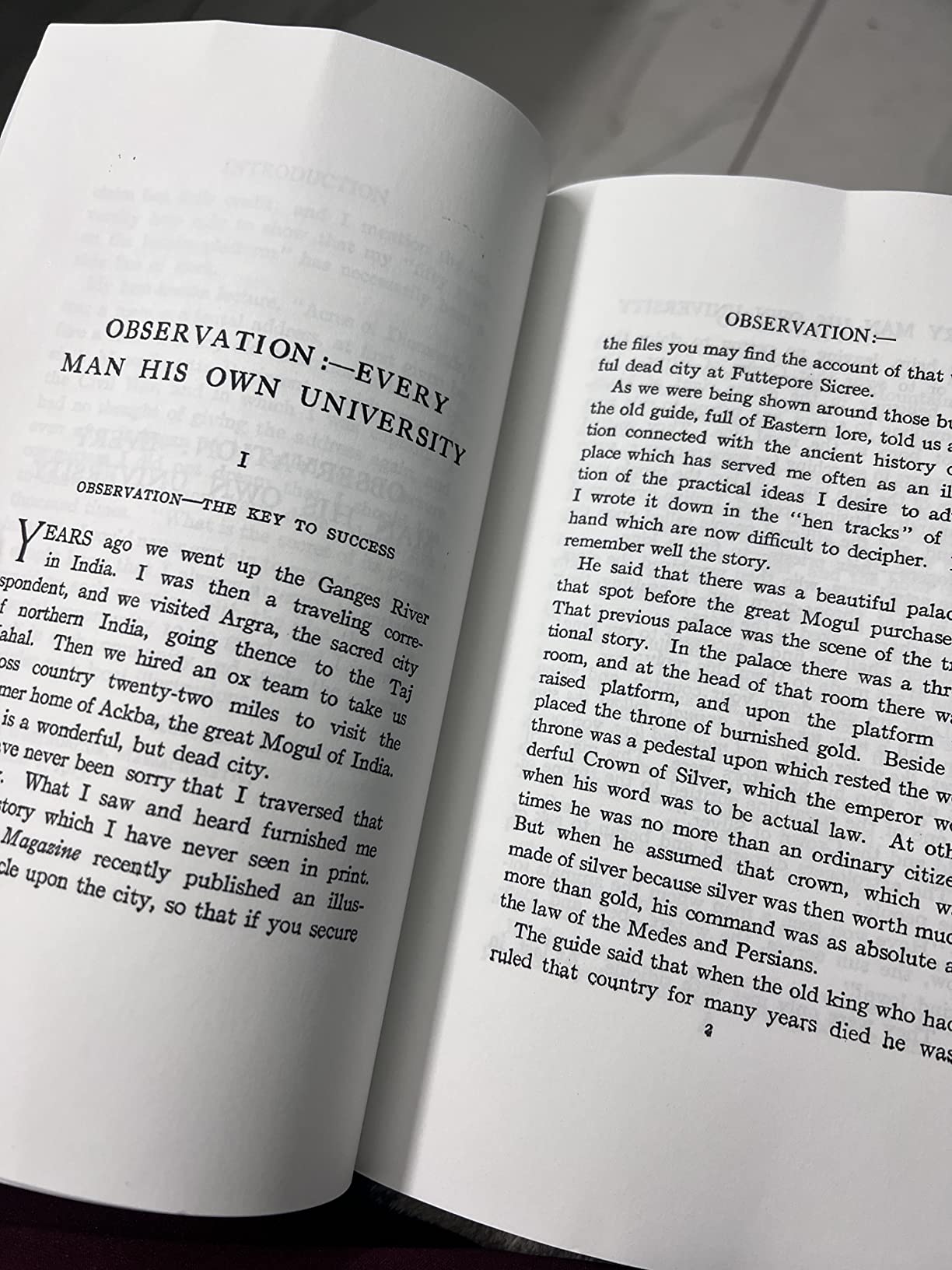 Observation: every man his own university : Herman Conwell, Russell ...