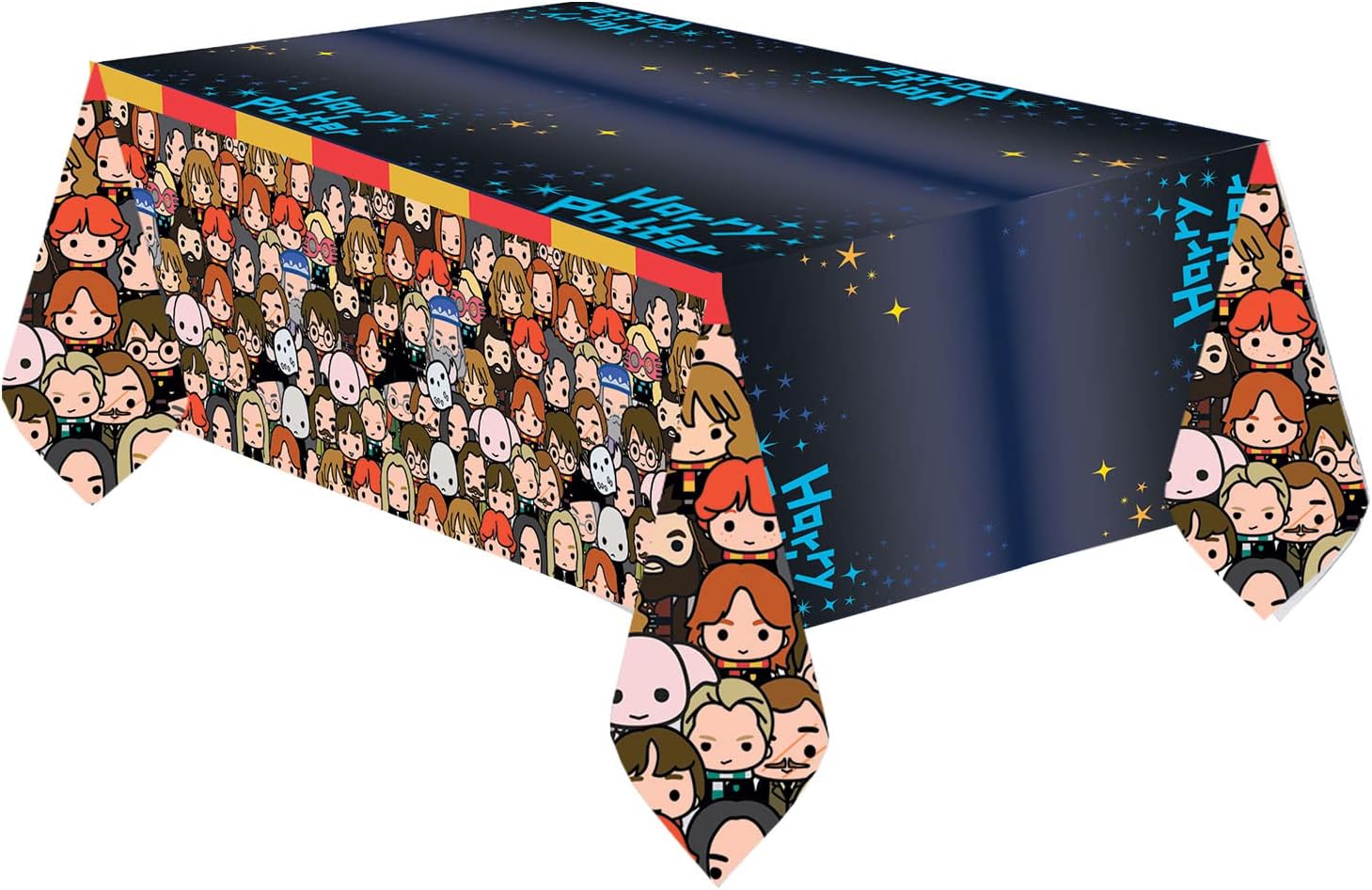 amscan 9905193 Plastic Tablecover with Animated Harry Potter Theme - 1 Pc, 40cm X 16cm
