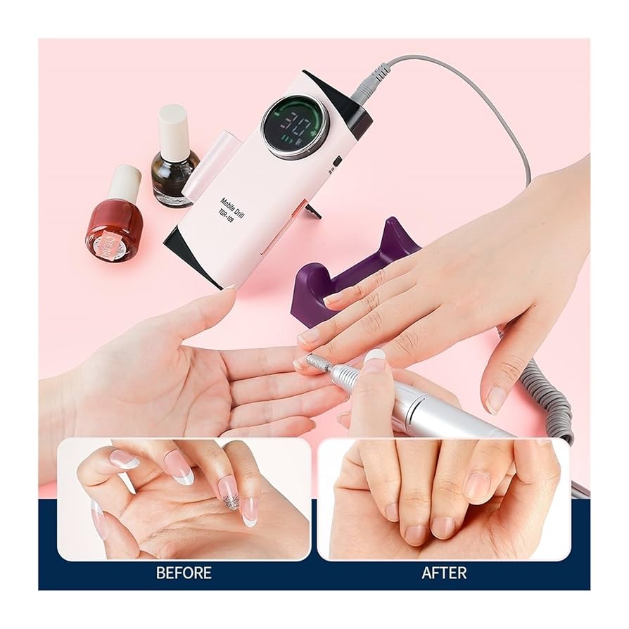 ネイルドリル 最大30,000RPM デジタル表示ネイルマシン Amazon.co.jp: ネイルドリル30000RPM電動ネイルマシン、ネイル