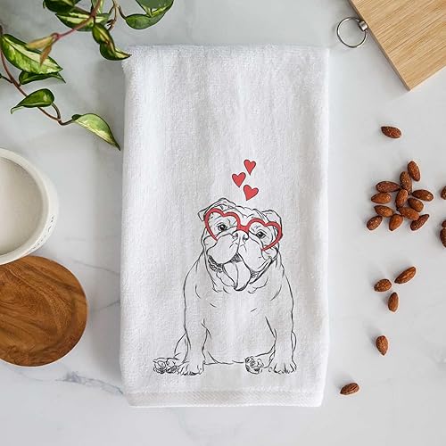 Miniatura 7 de Inkopious Sombrero de bruja Tanque El Bulldog Inglés Toalla de mano decorativa de Halloween