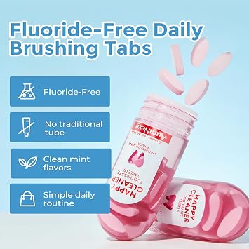 Nano Hydroxyapatite Toothpaste Tablets, Watermelon Mint, 30 Count