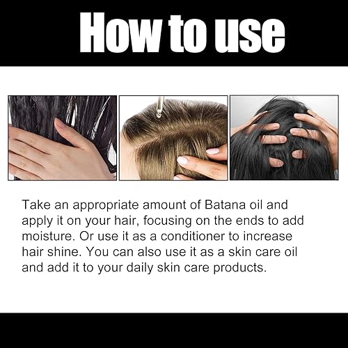 Miniatura 8 de Aceite de batana, aceite de batana para el crecimiento del cabello, para el cabello, para promover la salud del cabello y mejorar el brillo del