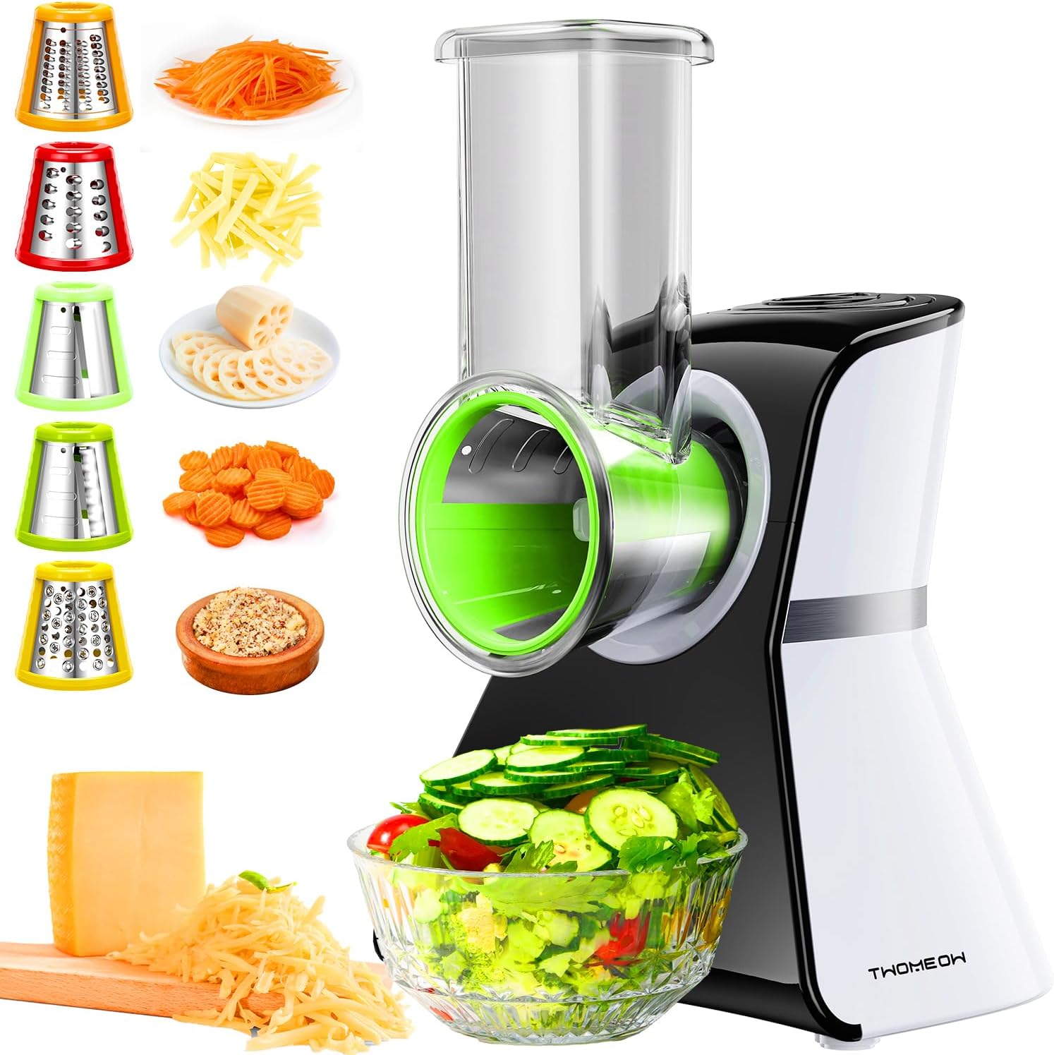 Electric Cheese Grater Salad Shooter