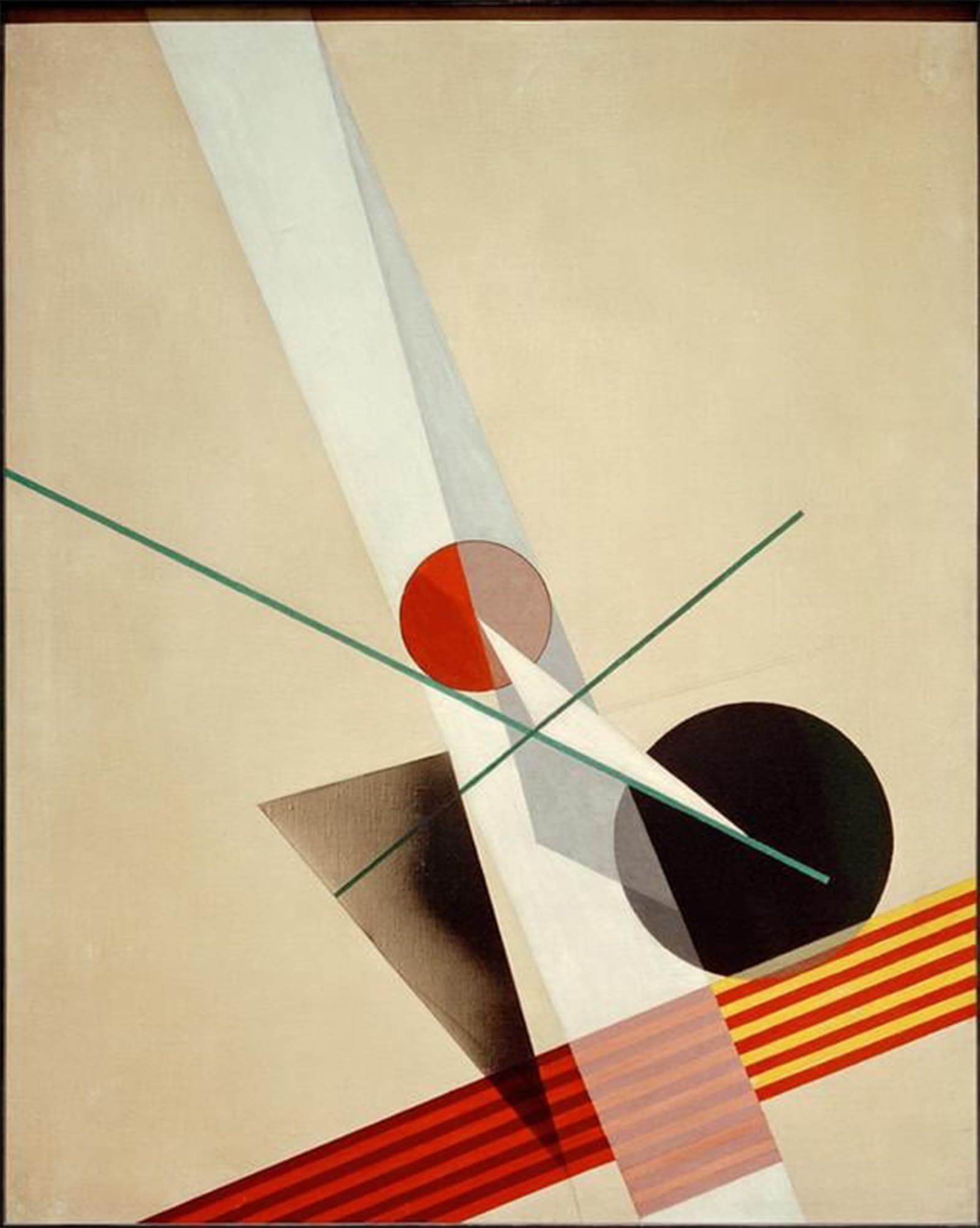 POSTERIIk Vintage Print Pop Art Landscape Artwork Komposition a Xxi by Laszlo Moholy Nagy Art Prints for Office Home Decor 60x90cm