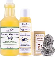 Vista 1 de Stanley Home Products Kit de desengrasante - Productos de limpieza desengrasante completo con botella líquida concentrada desengrasante, spray