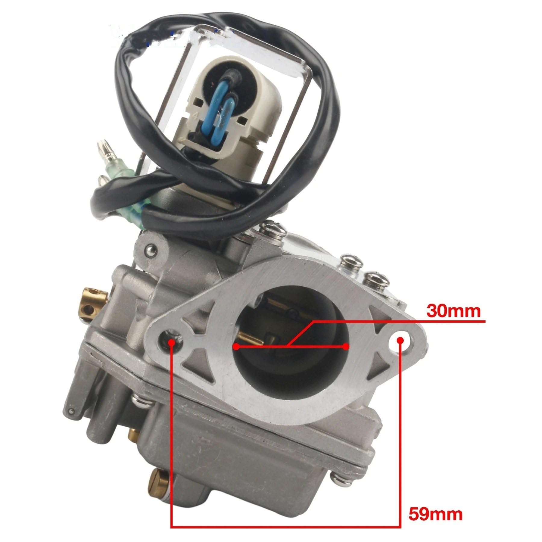 Carburador Carb Gruppo Carburatore 6AH-14301-00 Con Guarnizione 6AH-13646-00 Per F15 20 HP 4 Tempi Per Motore Fuoribordo 6AH-14301-A1 6AH-14301-02 Motori Carburatore