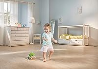 Vista 4 de Hape Frog Pull-Along Wooden Frog Fly Eating Pull Toddler Toy, Bright