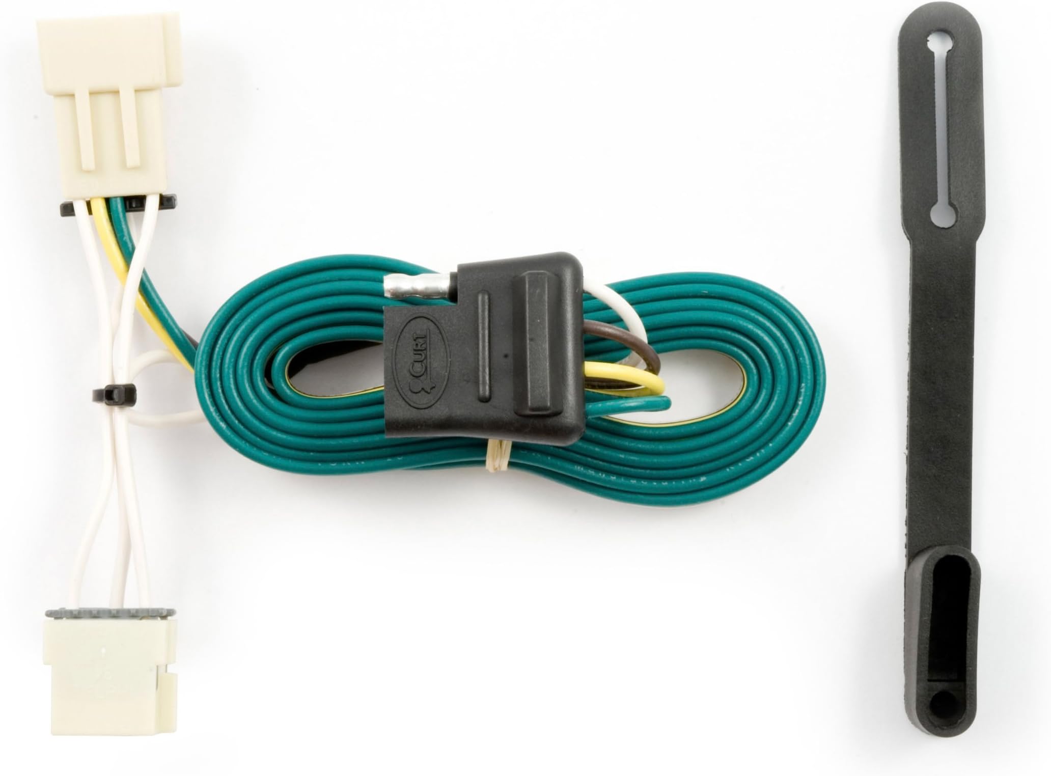 CURT 56077 Vehicle-Side Custom 4-Pin Trailer Wiring Harness, Fits Select Pontiac Montana, Saturn Relay, Buick Terraza, Chevrolet Uplander