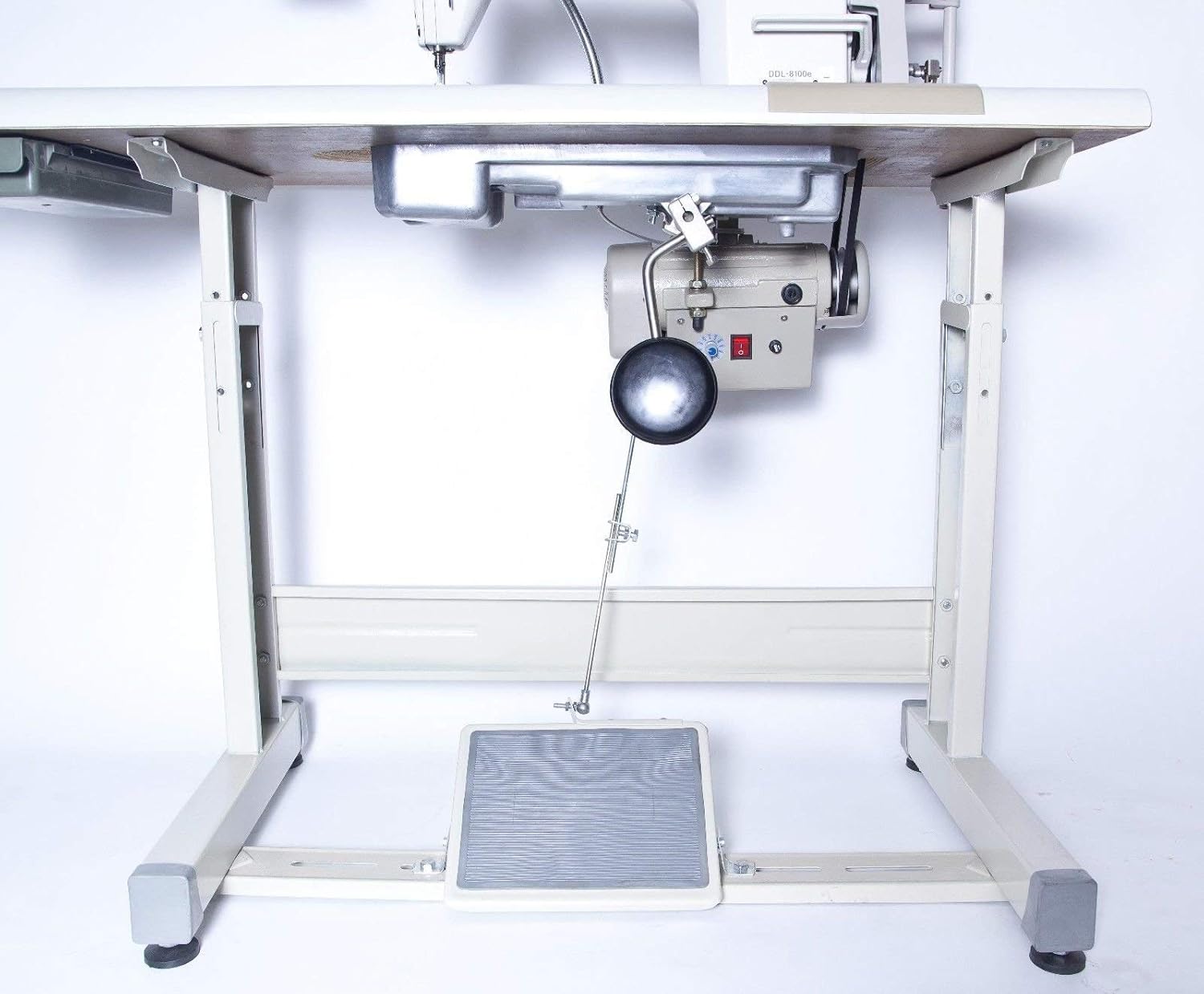 Juki DDL-8100 Economy Straight Stitch Industrial Sewing, servo Motor preassembled at The DDL-8700 Table