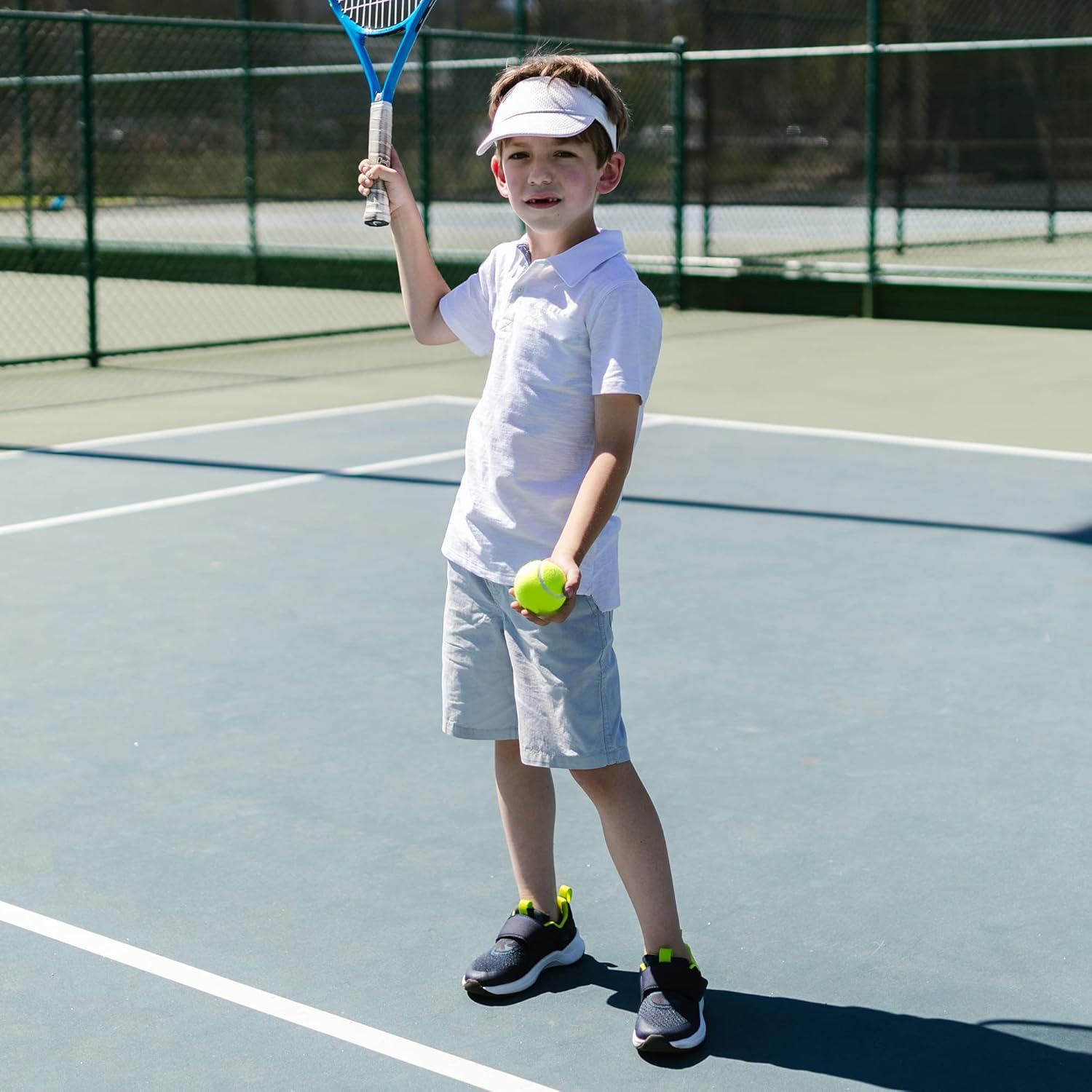 BALENNZ Boy's Golf Polo Shirt School Uniform - Moisture Wicking Athletic Short Sleeve Active Performance Polo Shirts - Image 4