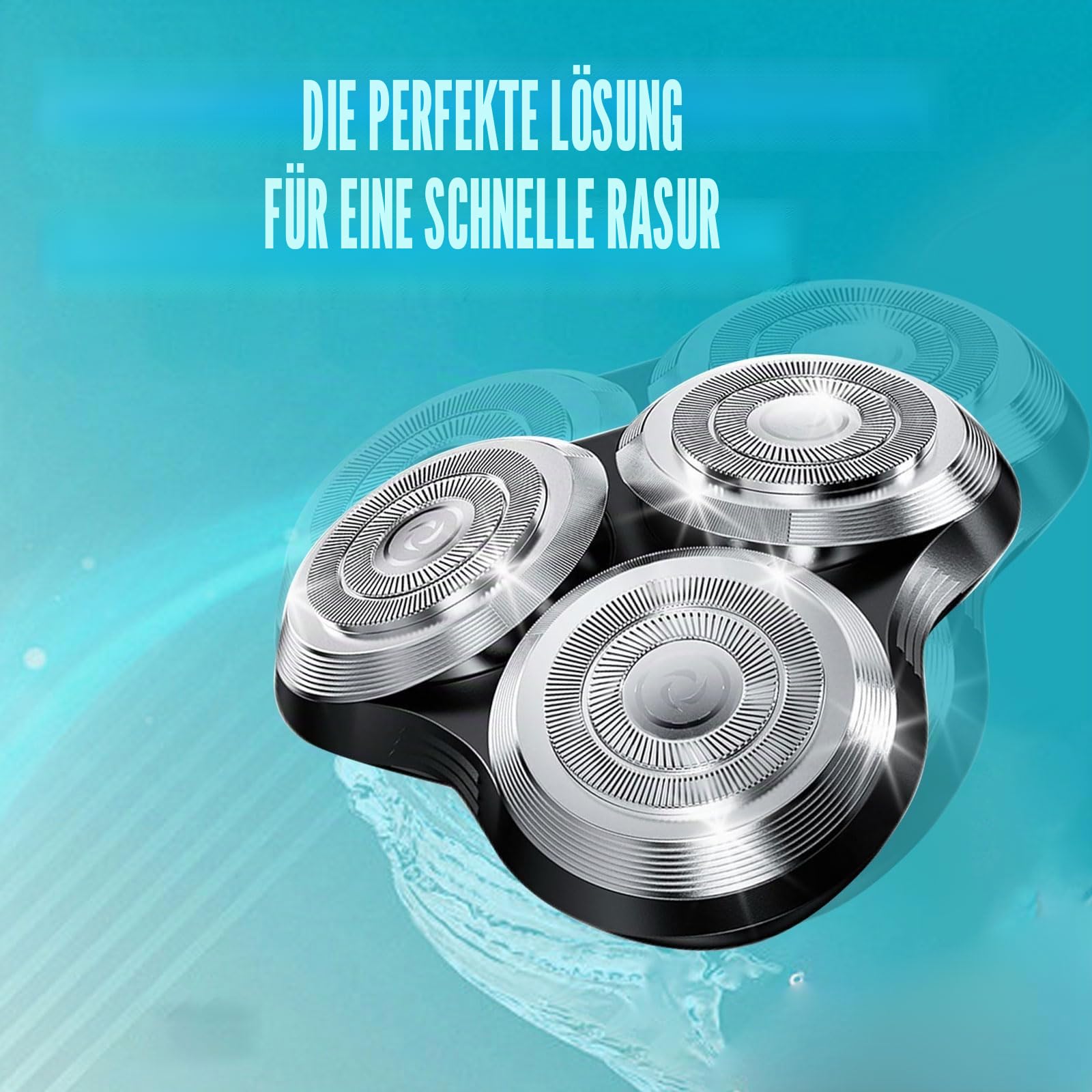 Ersatzrasierköpfe Kompatibel mit Philips Norelco Series 9000 (S9000) Rasierern Ersatzköpfe (SH90-3 stück)
