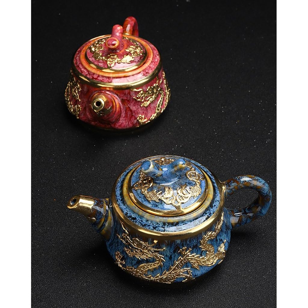 Ceramiczny czajniczek do domowego biura Kung Fu zestaw do herbaty czajniczek ceramiczny pojedynczy garnek popołudniowa herbata nauka czajniczek herbata impreza dekoracja dzbanek do herbaty ceramiczny