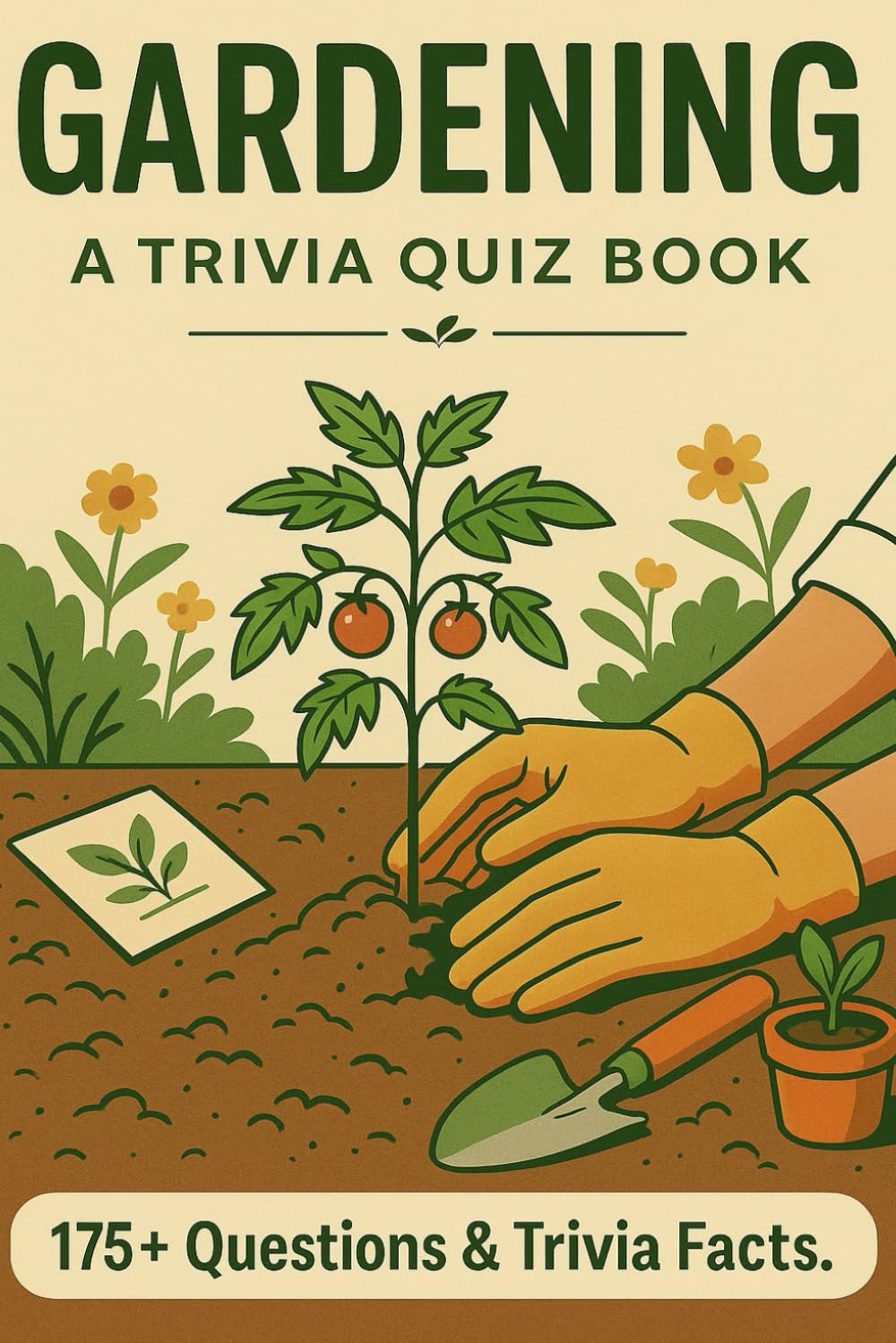 GARDENING - An Interactive Trivia Quiz Book. How much do you truly know?: 190+ Quiz Questions & Fun Facts About Gardening.