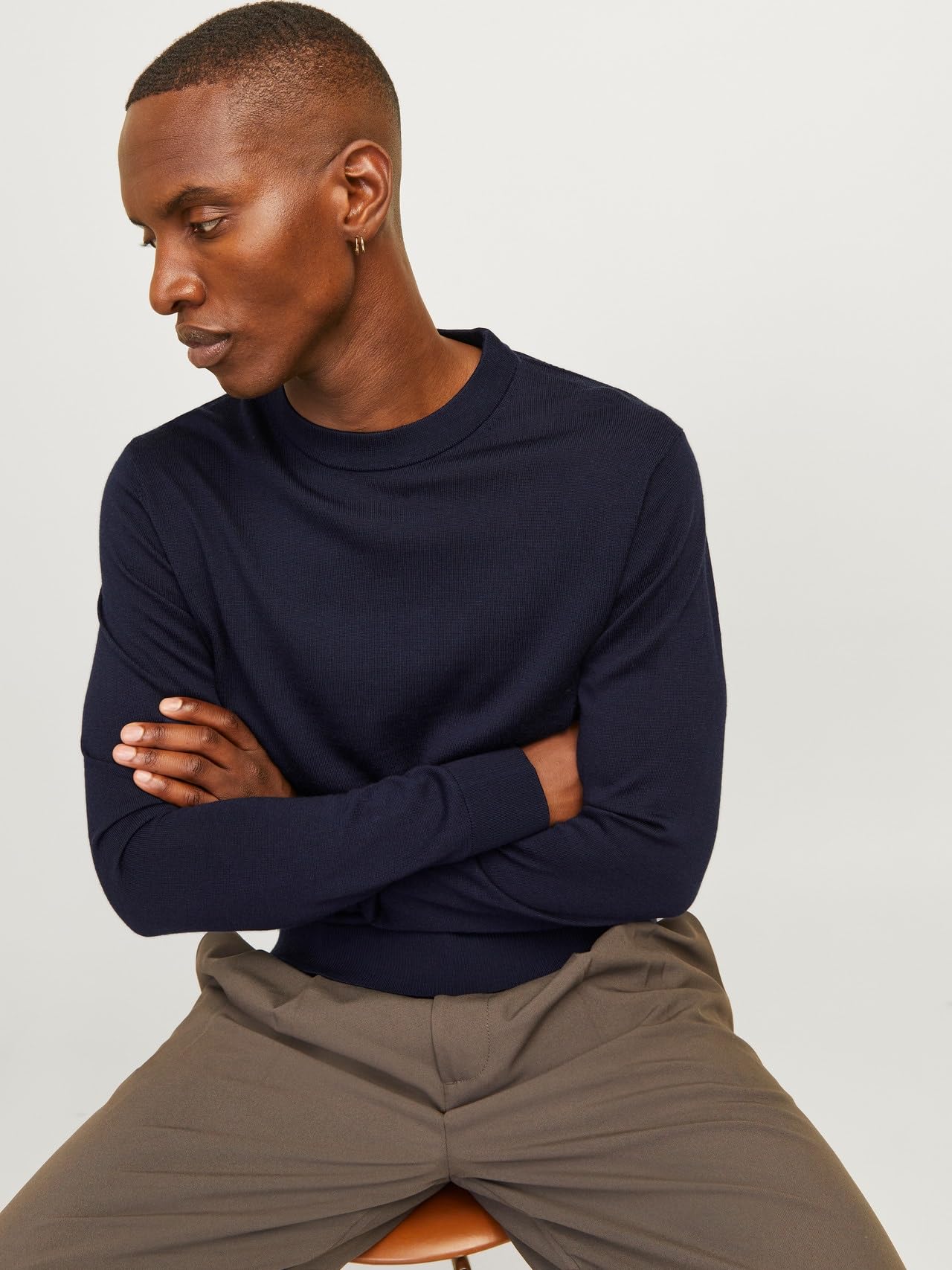 Jack & Jones JPRBLAMILANO Stitch Knit Crew Neck