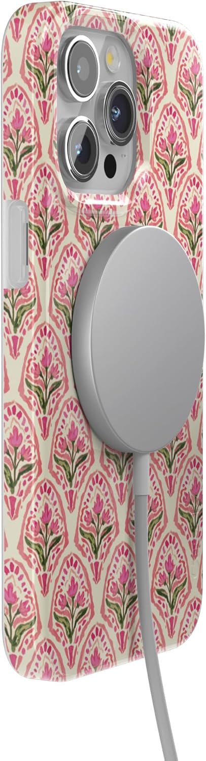 Casely iPhone 15 Pro Max Case | Tulip Tapestry | Jenna Palek x Casely | Compatible with MagSafe | Classic Ultra Slim Design