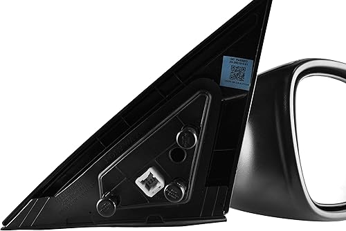 Miniatura 7 de Espejo retrovisor lateral del conductor y del pasajero para Nissan Altima 2005-2006 - Funciona con energía, no plegable, sin pintar, NI1321156,