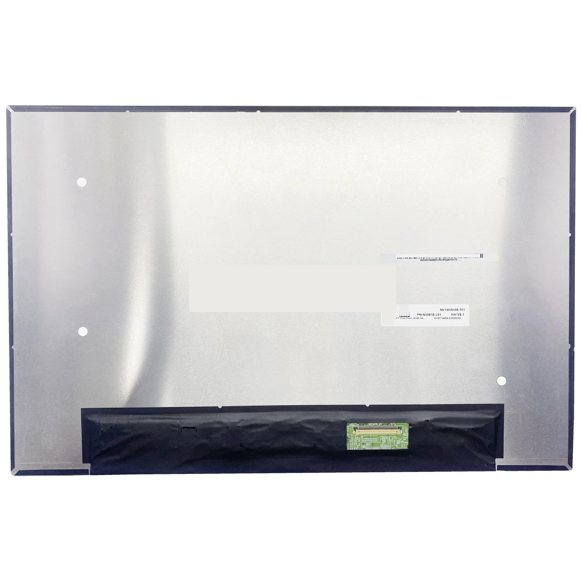 X psblty NV140WUM-T01 V8.1 1920X1200 14 Pouces Écran LCD LED Écran Tactile IPS Panneau Matrice EDP 40Pin FHD écran d'ordinateur Portable