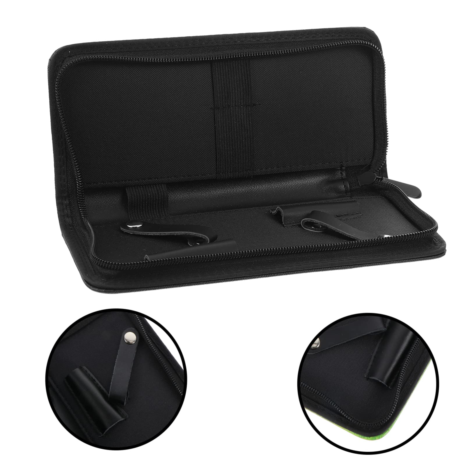 Mikinona Barber Scissor Case Hair Stylist Essentials Hair Tools Bag Comb Scissors Pouch Hairdresser Bag