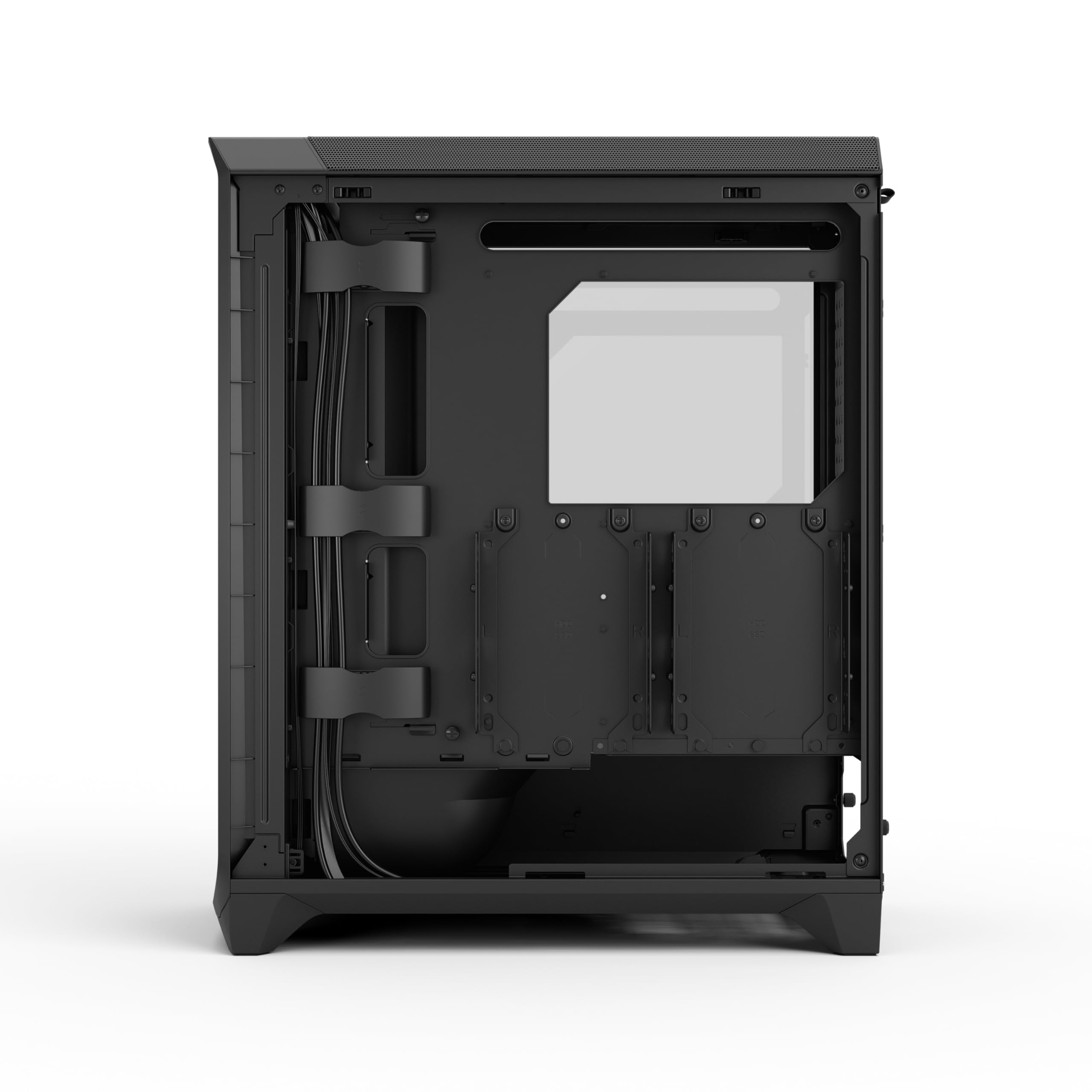 Fractal Design Meshify 3 Black TG Light Tint - Gaming Computer-Gehäuse – Facetten-Mesh-Front – DREI Momentumüfter enthalten - E-ATX/ATX/mATX Unterstützung – Bild 5