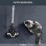 ROWENTA Silence Force Effitech Aspirateur avec Sac, Silencieux 57 DB(A), Basse consommation, Haute Filtration, Rayon d'action 12 m, Fabriqué en France RO7451EA, Bleu - 6