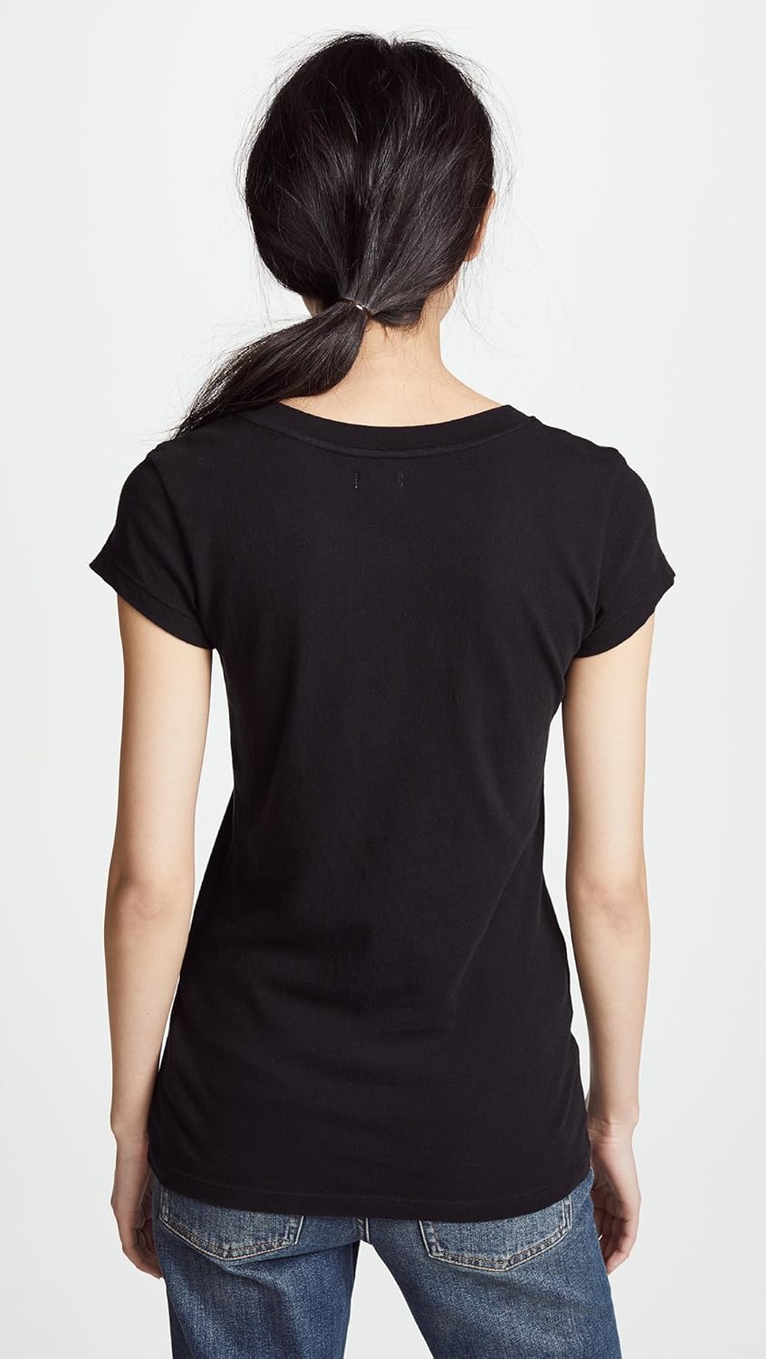 L'AGENCE Women's Cory Crew Neck Tee - Image 3