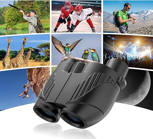 Miniatura 3 de Binoculares de alta resolución 12 x 25 ópticas Clear Vision Tamaño compacto para viajes, camping, senderismo, observación de aves, vida silvestre,