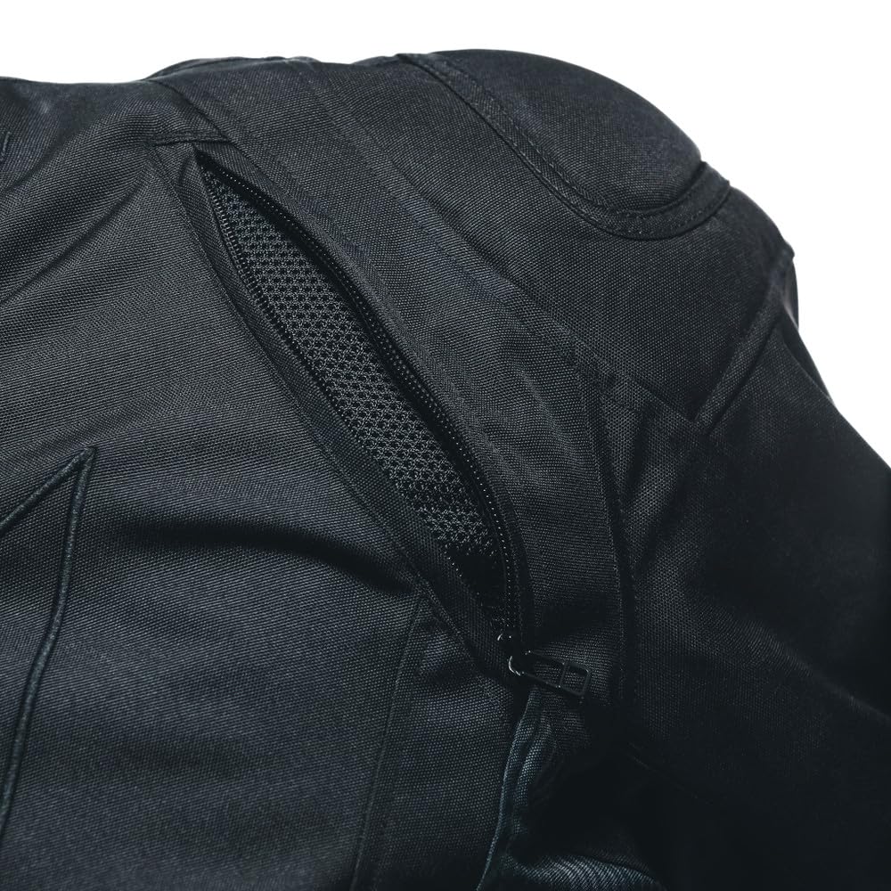 Dainese - Avro 5 Tex Jacket, Chaqueta de Moto de Tela con Protectores de Hombros