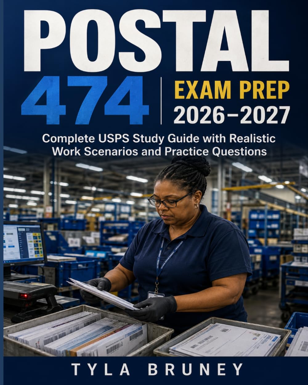 Postal 474 Exam Prep 2026–2027: Complete USPS Study Guide with Realistic Work Scenarios and Practice Questions