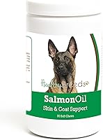 Vista 48 de Healthy Breeds Golden Retriever - Aceite de salmón masticable suave, 90