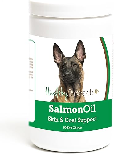 Miniatura 48 de Healthy Breeds Golden Retriever - Aceite de salmón masticable suave, 90