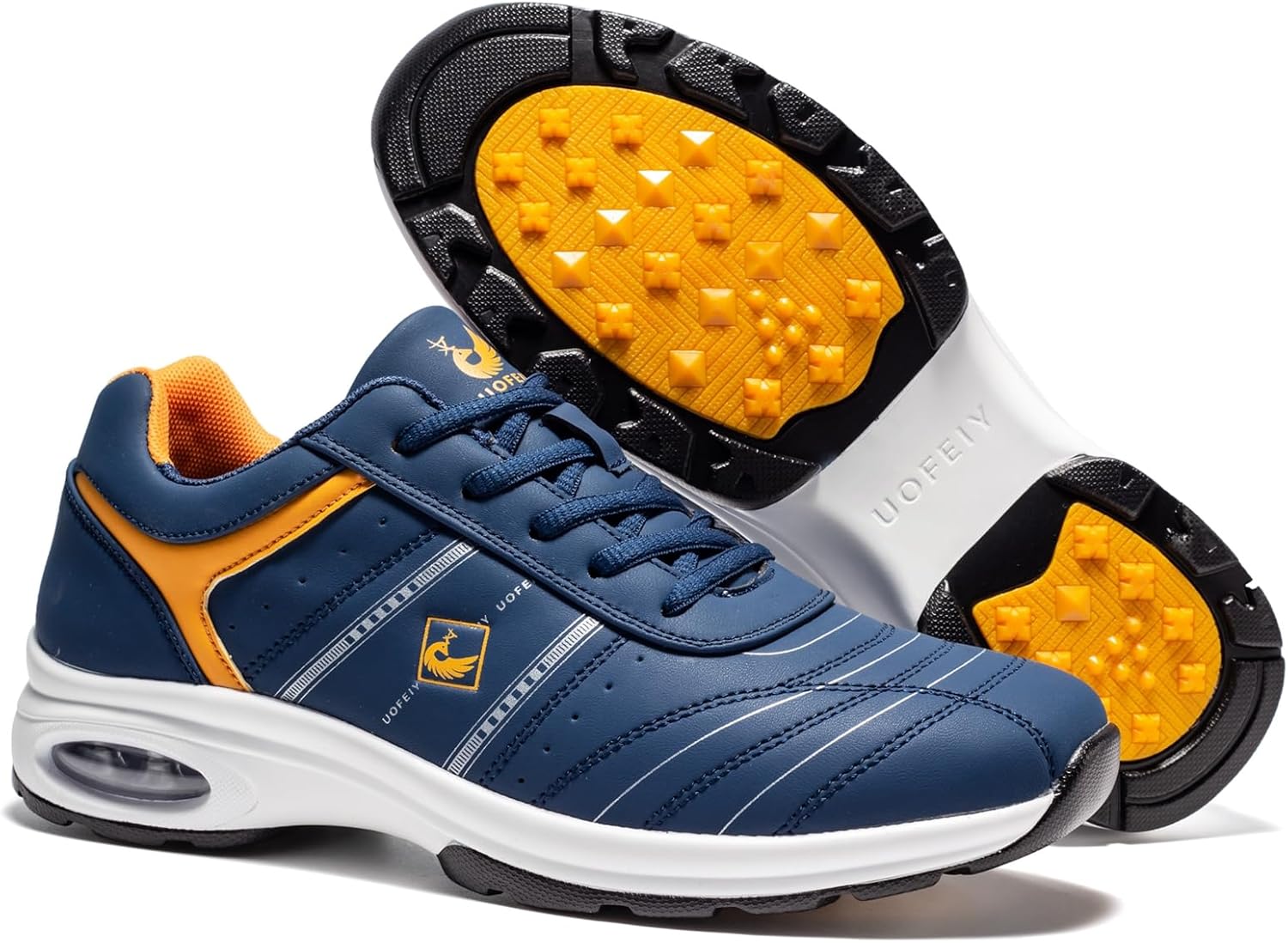 Men's Professional Lace Up Arch Fit Shoes Casual Anti Slip Spikeless Golf Shoes Sport Outdoor Walking Sneakers Footwears - Image 6